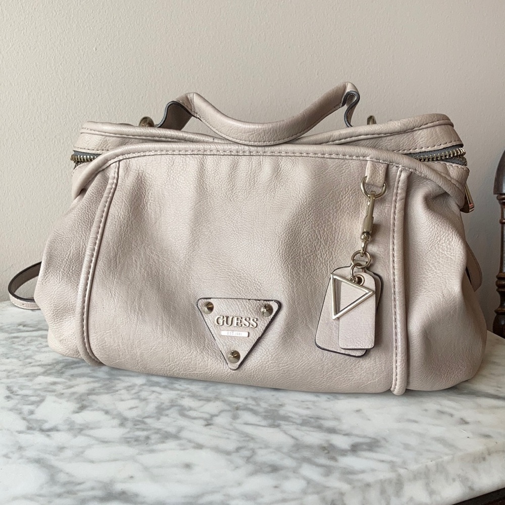 Taupe Guess crossbody